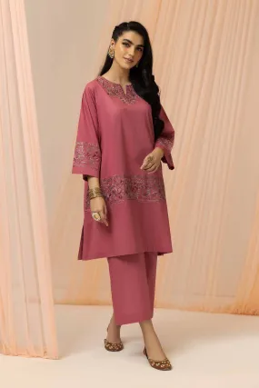 2 Piece - Embroidered Suit - PE23-31