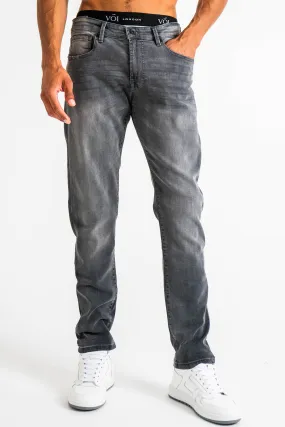 Hamilton Tapered Jeans - Grey