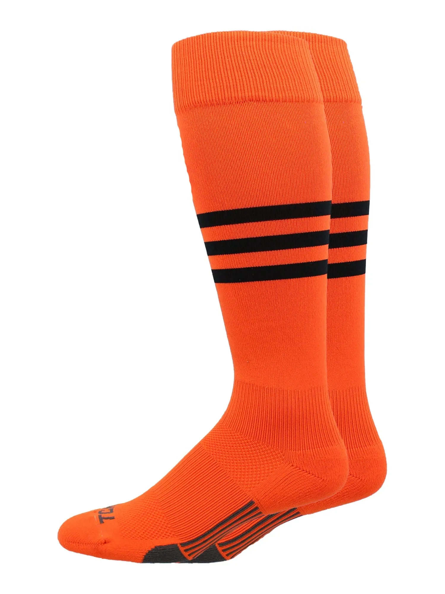 Striped Baseball Socks Over the Calf Dugout Pattern B