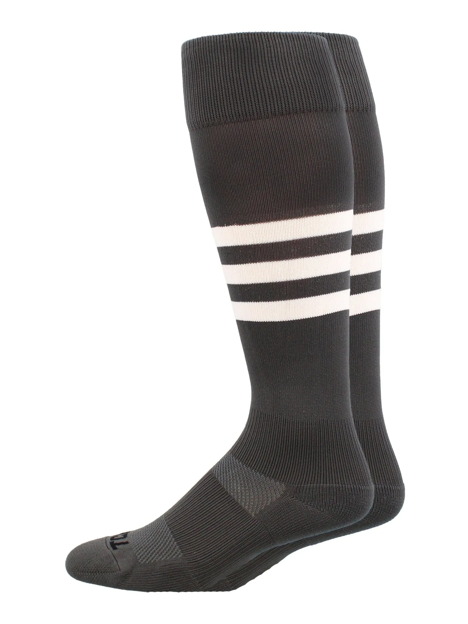 Striped Baseball Socks Over the Calf Dugout Pattern B